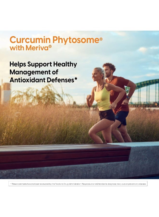 Curcumin Phytosome With Meriva Non-Gmo Vegan Gluten Free Soy Free Joint Support 500 Mg 60 Veggie Caps