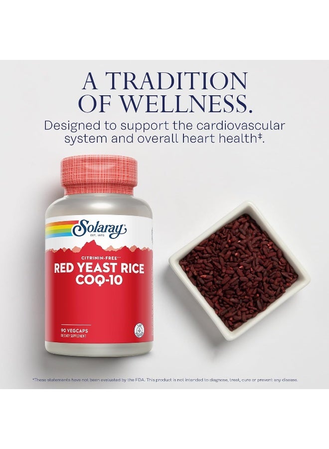 Red Yeast Rice Coq-10 90 Veg Caps