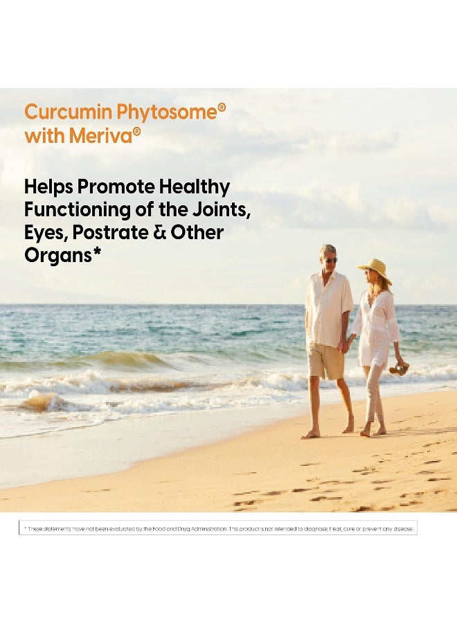 Curcumin Phytosome With Meriva Non-Gmo Vegan Gluten Free Soy Free Joint Support 500 Mg 180 Veggie Caps