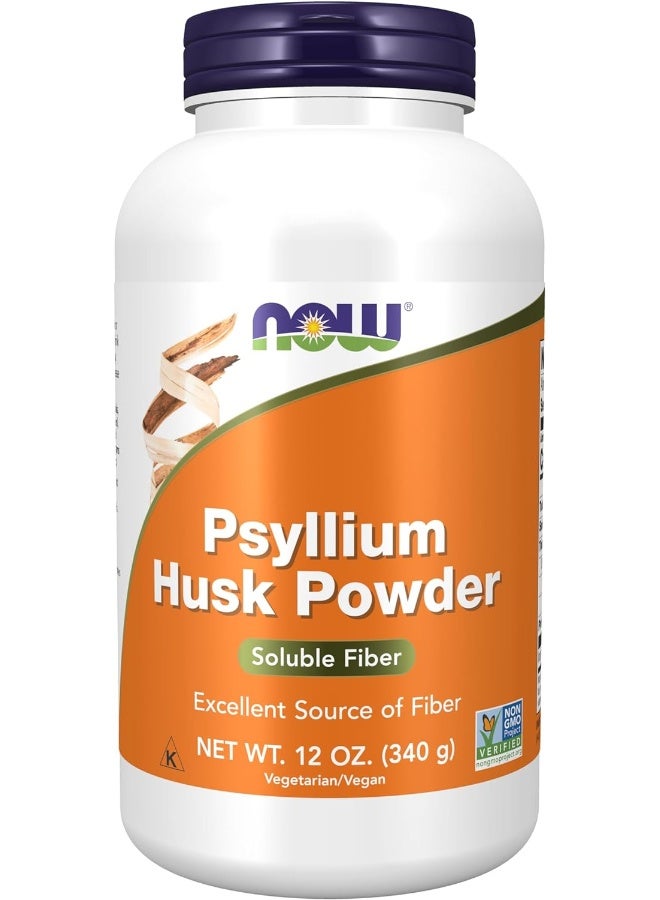 Now Foods Psyllium Non-Organic Husk Powder 340 Gm