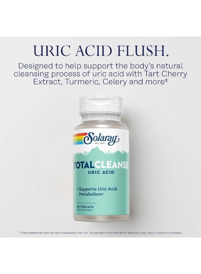 Total Cleanse Uric Acid 60 Veggie Caps