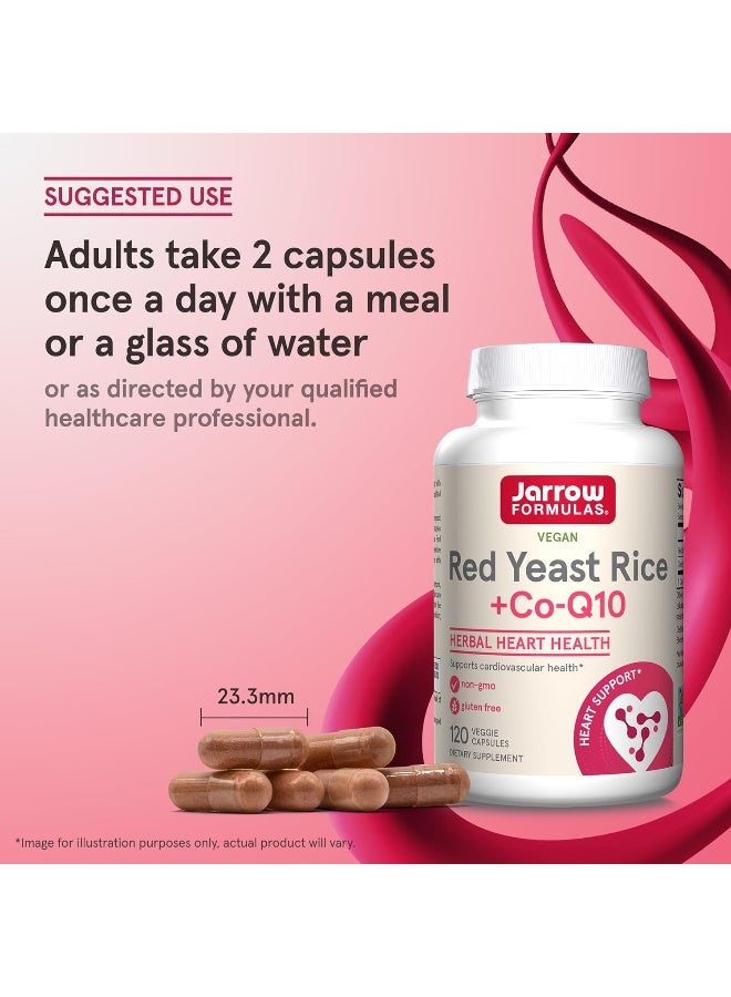 Complementary Red Yeast Rice (600 Mg)+ Co-Q10 Formula (50 Mg) 120 Count