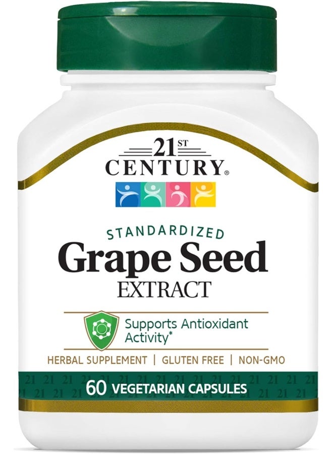 Grape Seed Extract Veg Capsules 60 Count Multi