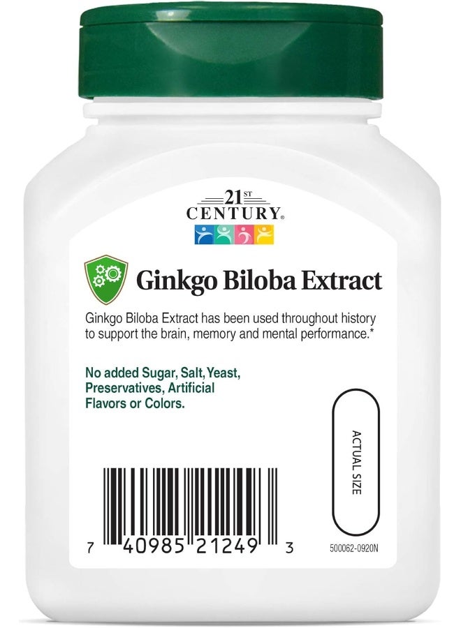 Ginkgo Biloba Extract Standardized 60 Vegetarian Capsules By Royalista. Ron