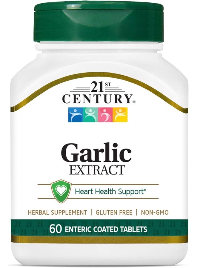 Garlic (Odorless) Tablets 60 Count