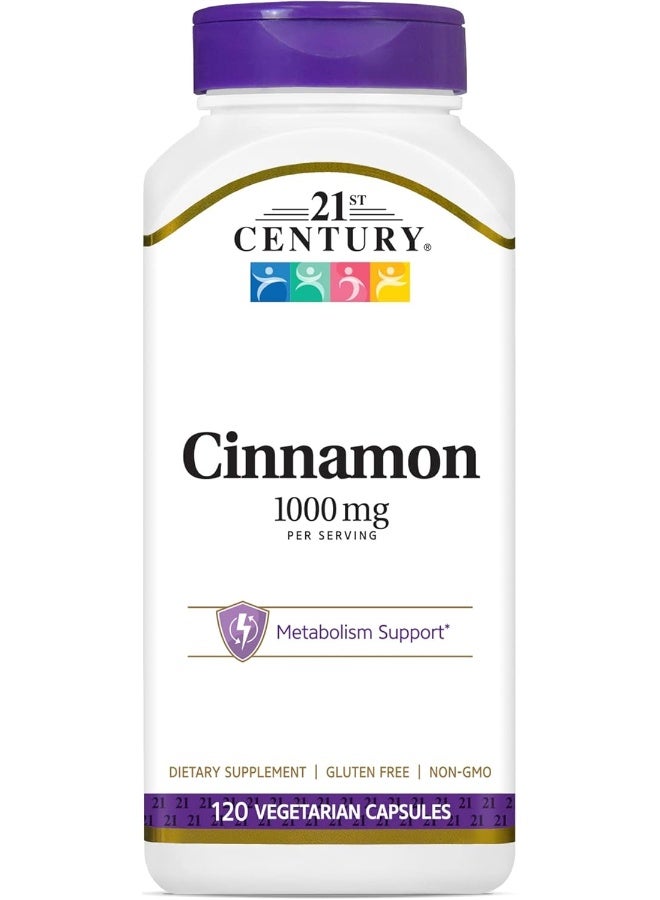 Cinnamon 1000Mg 120 Vegicaps