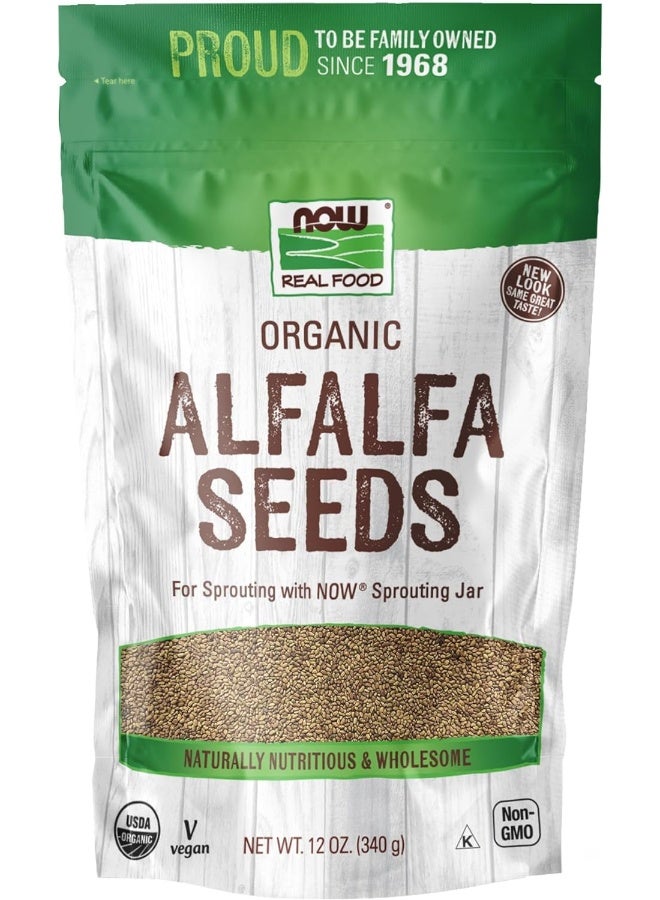 Now Foods Alfalfa Seeds 12 Oz