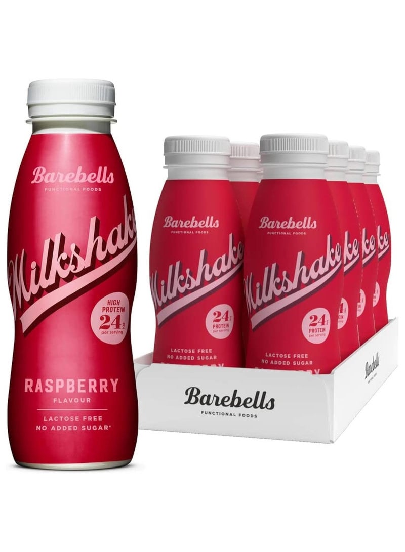 Barebells Protein Milkshake Raspberry Flavor 330ml Pack of 8