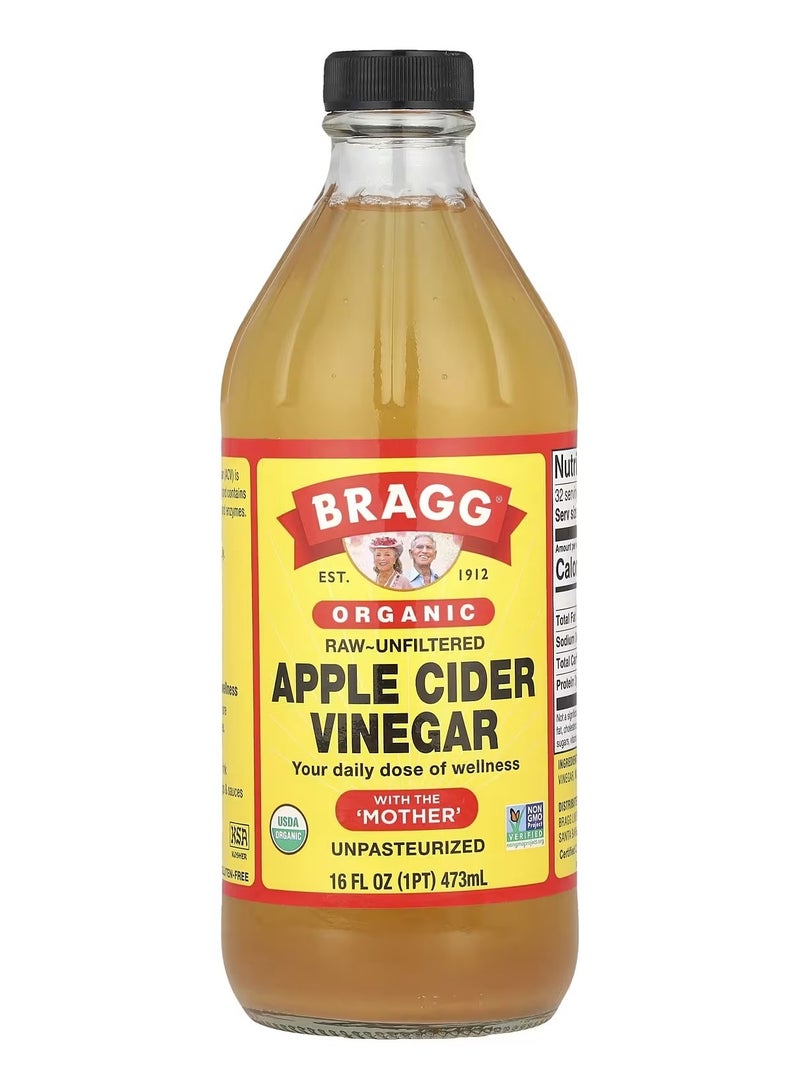 Organic Raw Apple Cider Vinegar Health Supplement 473Ml