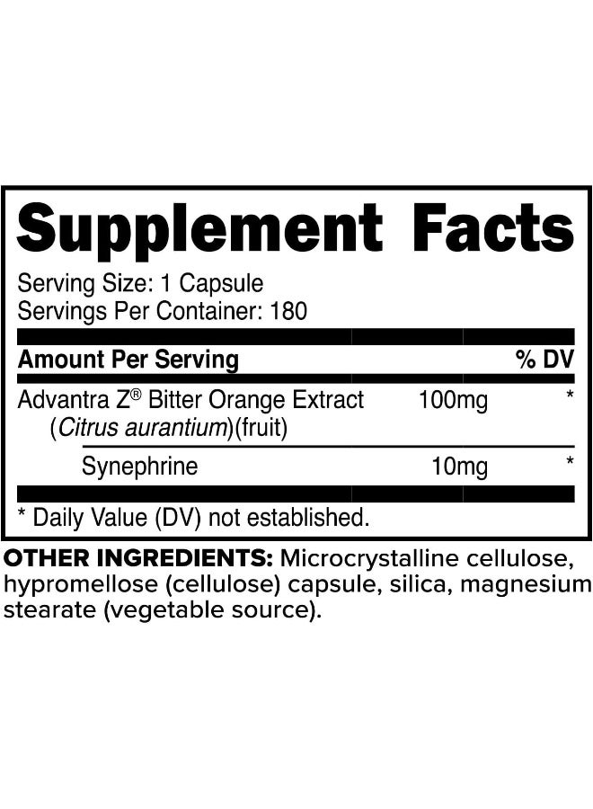 Primaforce Syneburn Supplement 180 Capsules – Synephrine From Advantra Z
