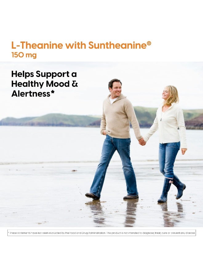 Doctor's Best L-Theanine Contains Suntheanine, Helps Reduce Stress & Sleep, Non-GMO, Gluten Free, Vegan, 150 mg (DRB-00197), 90 Count