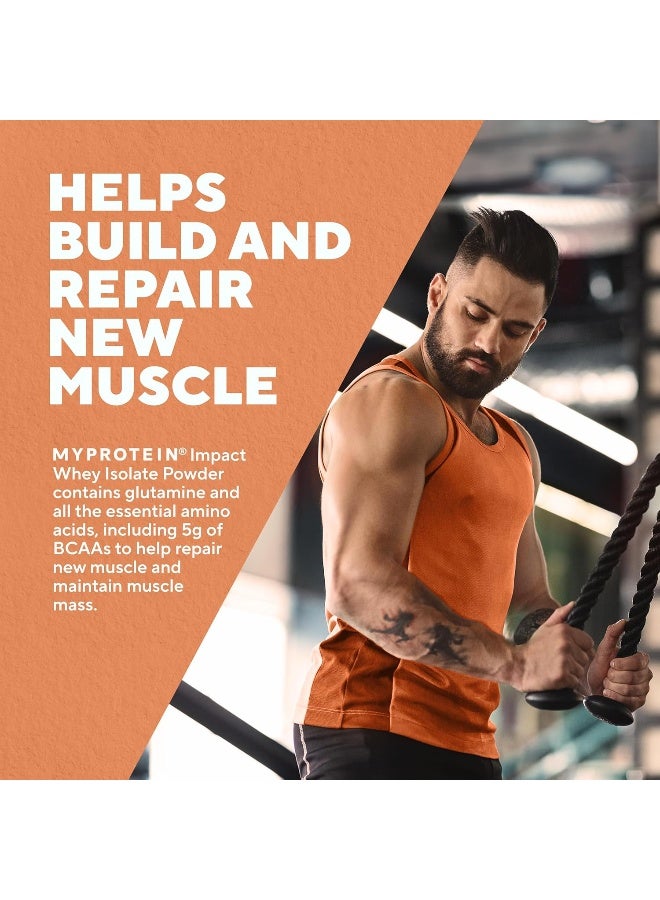 Myprotein Impact Whey Isolate Chocolate Smooth 2.2 Lbs.