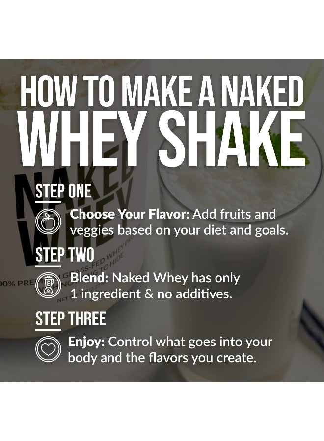 Naked Nutrition Whey Unflavored 5 Lbs.