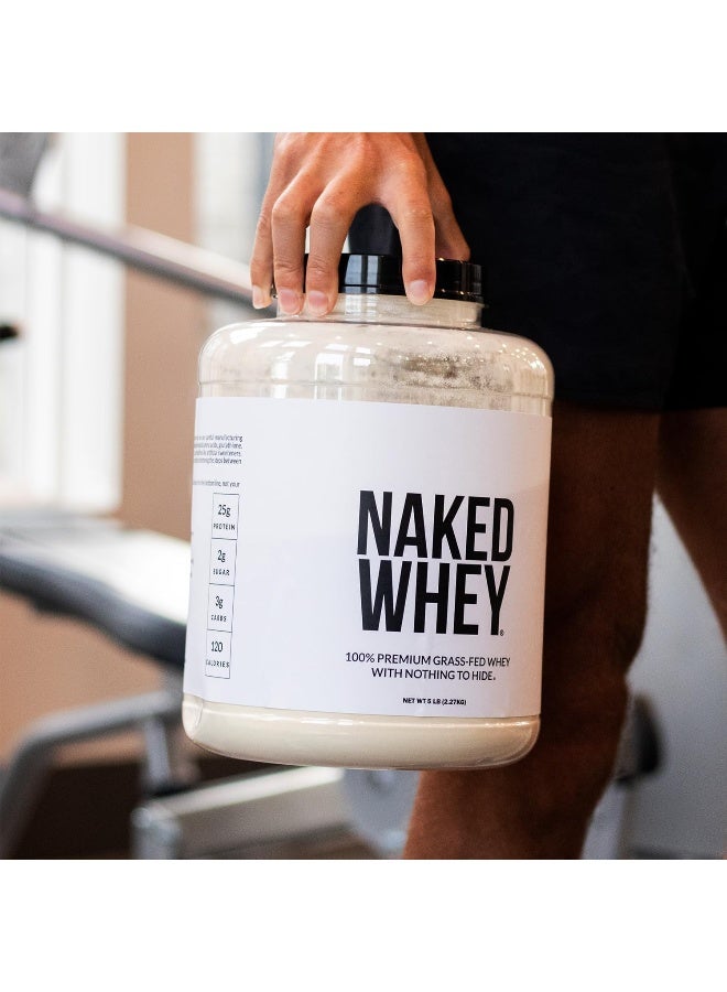 Naked Nutrition Whey Unflavored 5 Lbs.