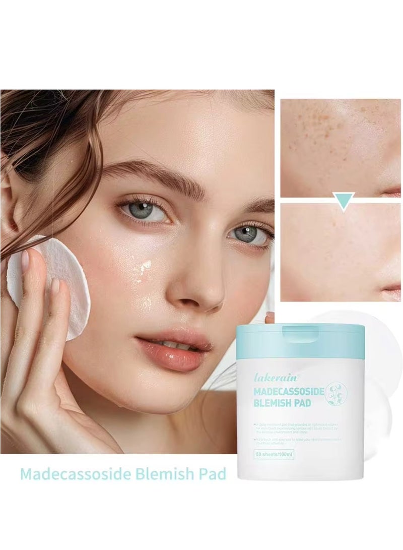 80Pcs 100ml Collagen Ampoule Pad Nourish Firm Aging and Sagging Skin Tighten Wrinkles and Fine Lines Daily Use Collagen Ampoule Pads for Smooth Revitalized and Refreshed Skin Circular Pads 01