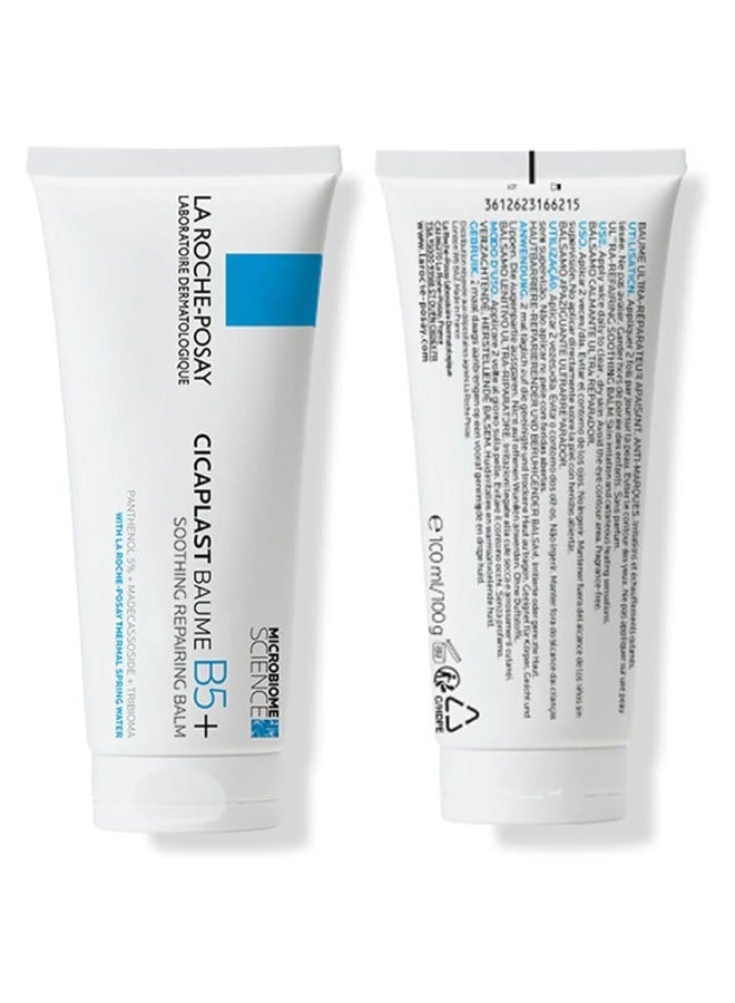 La Roche-Posay Cicaplast Baume B5+ - Repairing Balm with Panthenol, Madecassoside, and Tribioma, 100ml