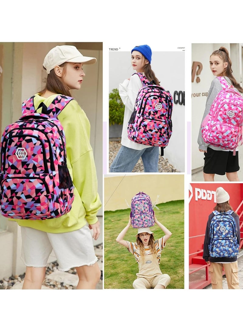Kids Backpack Set for School 3PCS School Bag Large-capacity Girls Boys Back to School Book Bag Backpack for Teen