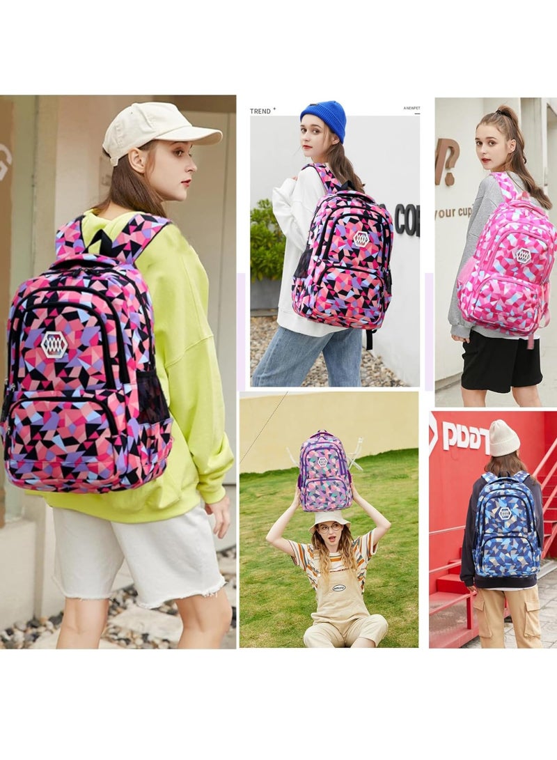 Kids Backpack Set for School 3PCS School Bag Large-capacity Girls Boys Back to School Book Bag Backpack for Teen