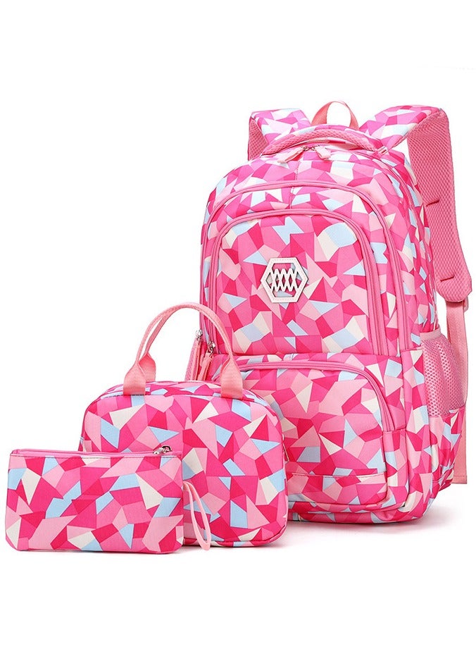 Kids Backpack Set for School 3PCS School Bag Large-capacity Girls Boys Back to School Book Bag Backpack for Teen
