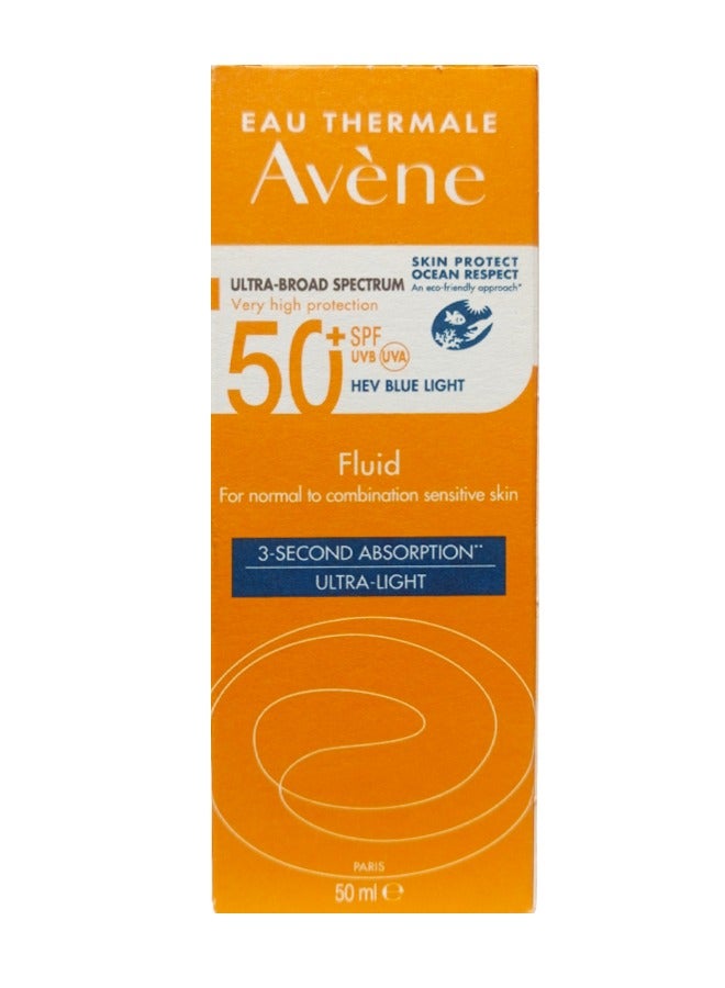 SPF 50+ Fluid - Ultra-Light Protection for Normal to Combination Sensitive Skin 50 MLml