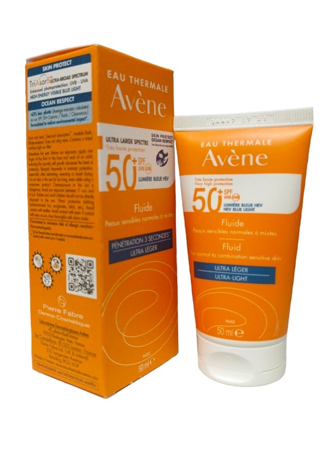 SPF 50+ Fluid - Ultra-Light Protection for Normal to Combination Sensitive Skin 50 MLml