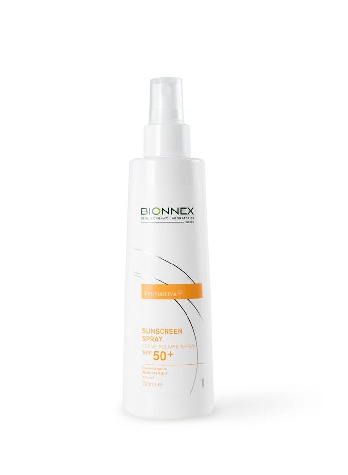 Bionnex Preventiva Sunscreen Spray Spf50+ 200Ml