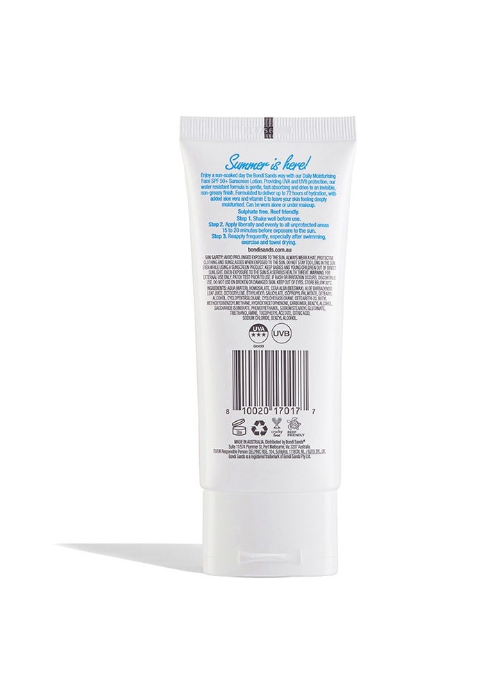 Bondi Sands Sunscreen Lotion Spf50+ - Face 75ml