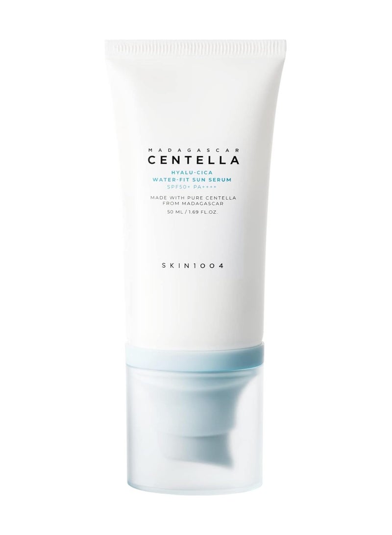 Madagascar Centella Hyalu-Cica Water-Fit Sun Serum SPF50+ PA++++ - Translucent White 50MLml