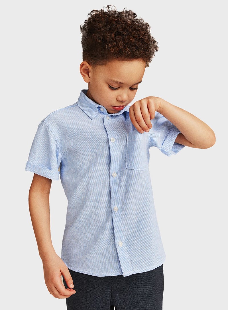 Kids Button Down Shirt