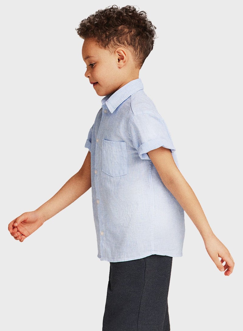 Kids Button Down Shirt