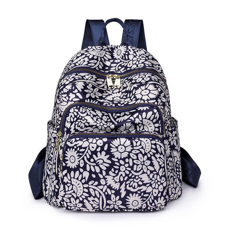 Fashion Print Womens Backpack for Travel Daisy