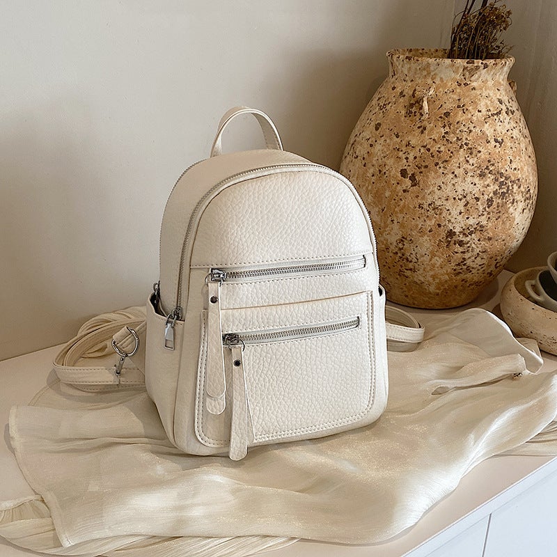 2024 New Womens Fashion Backpack Beige