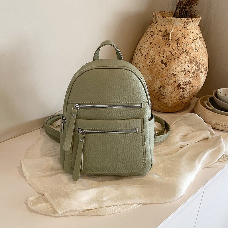 2024 New Womens Fashion Backpack Green