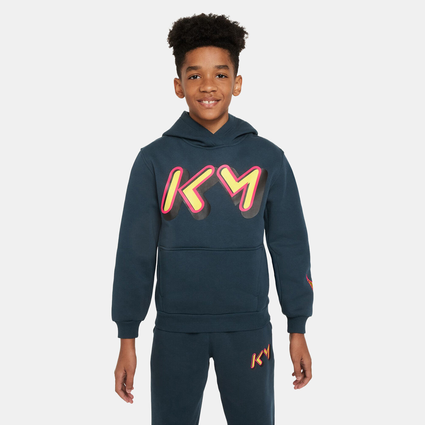 Kids' Kylian Mbappé Nike Club Fleece Hoodie (Older Kids)