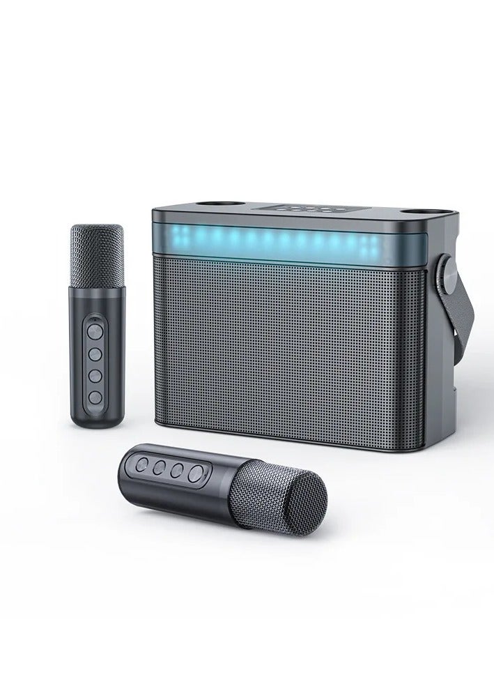 Ys-224 120W High Power RGB Wireless Portable Microphone Bluetooth Speaker Ys-224