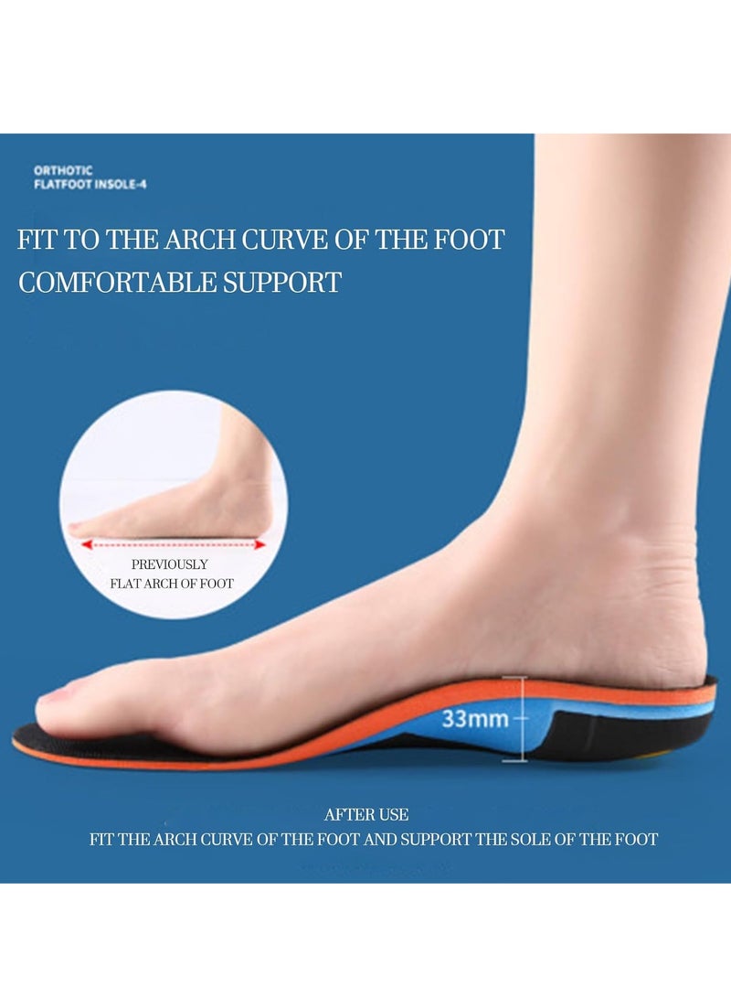 Orthotic Shoes Insole For Flat Feet Arch Super Support Foot Pain Relief