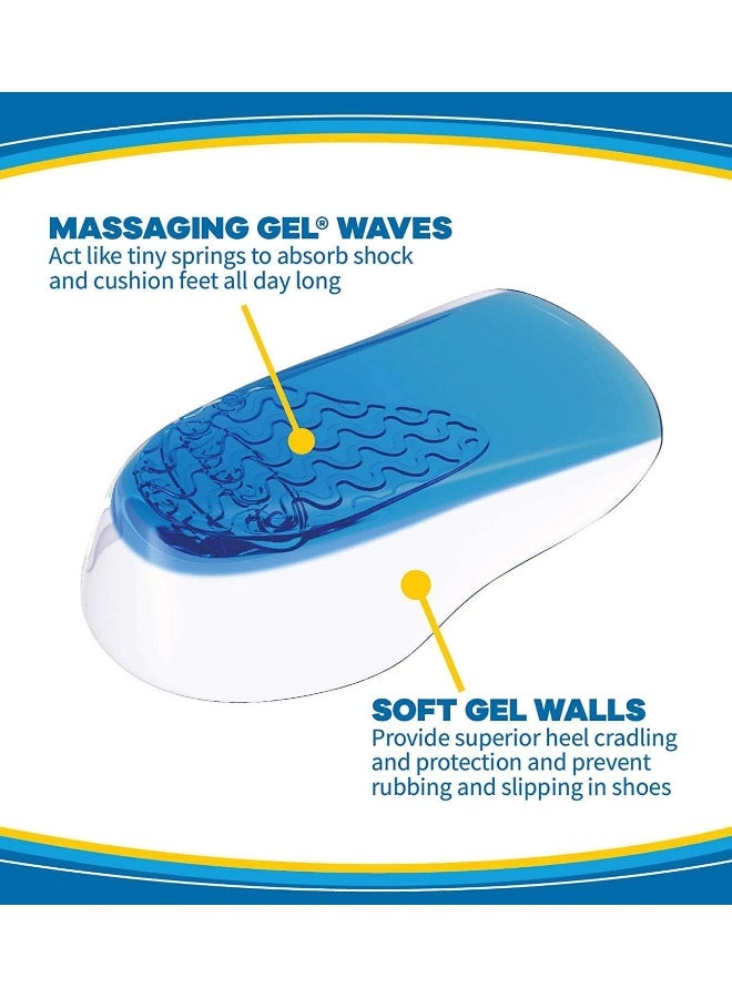 Heel Cups With Massaging Gel