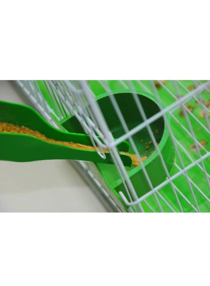 Bird Feeder Automatic Water Bottle Drinker Container Food Dispenser Pet Plastic Waterer Clip for Parrots Hanging in Cage Budgie