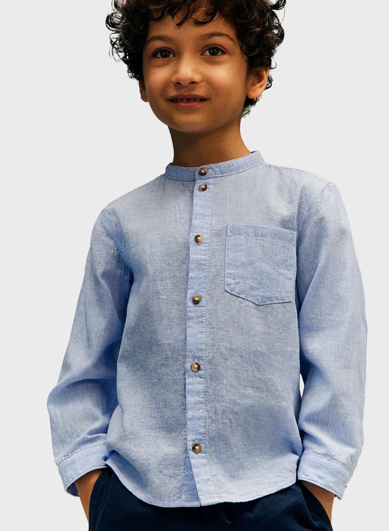 Kids Button Down Shirt