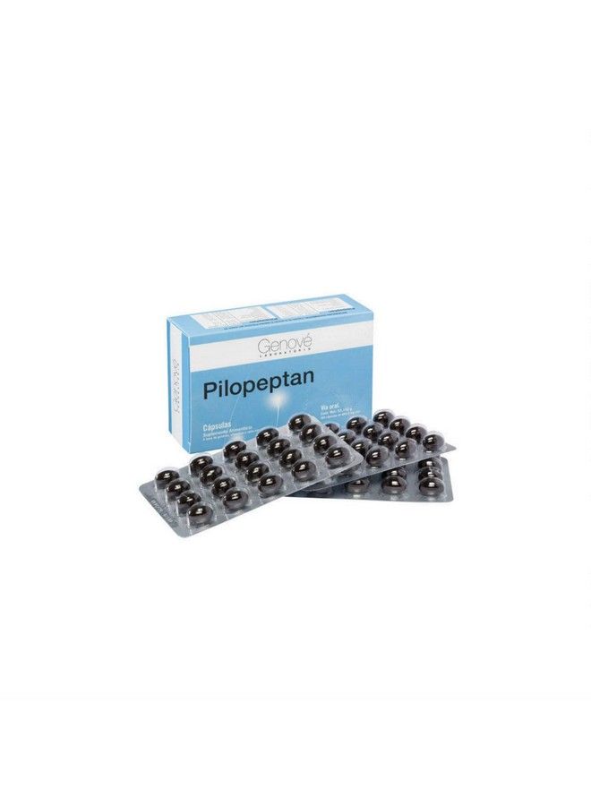 Pilopeptan 60 Capsules  Hair Care  Treatment To Stop Hair Loss  Hair Regrowth Treatment For Women And Men  Vitamins  Provide Nutrients To Your Hair To Stop Hair Loss  Active Ingredients