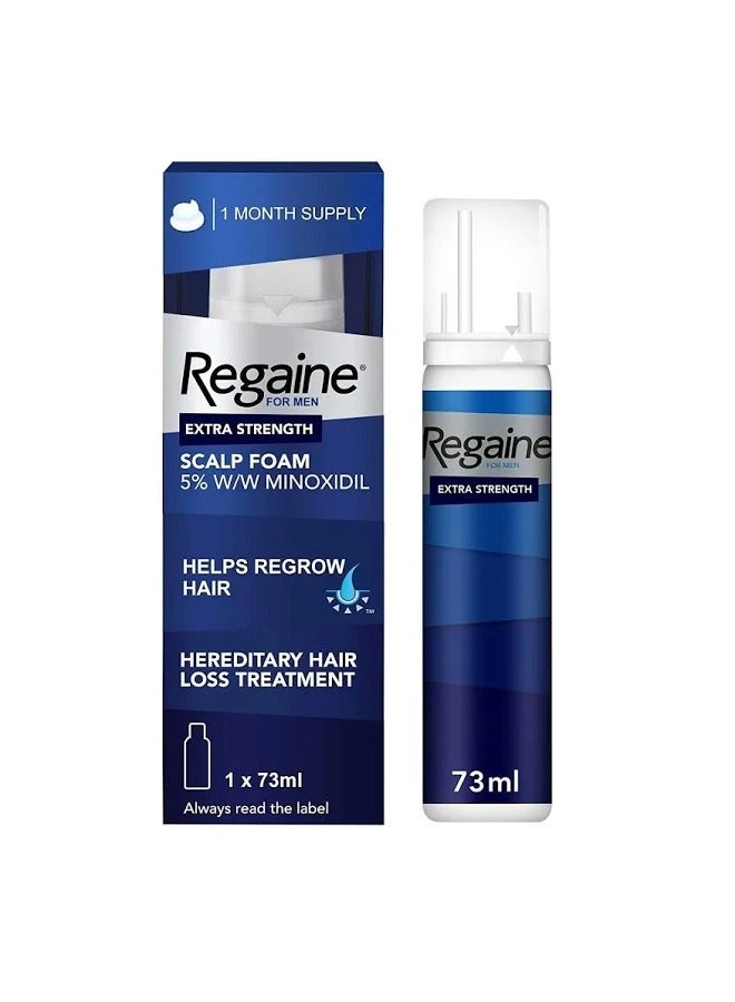 Regaine Men's Extra Strength Hair Loss and Hair Regrowth Treatment 73ml