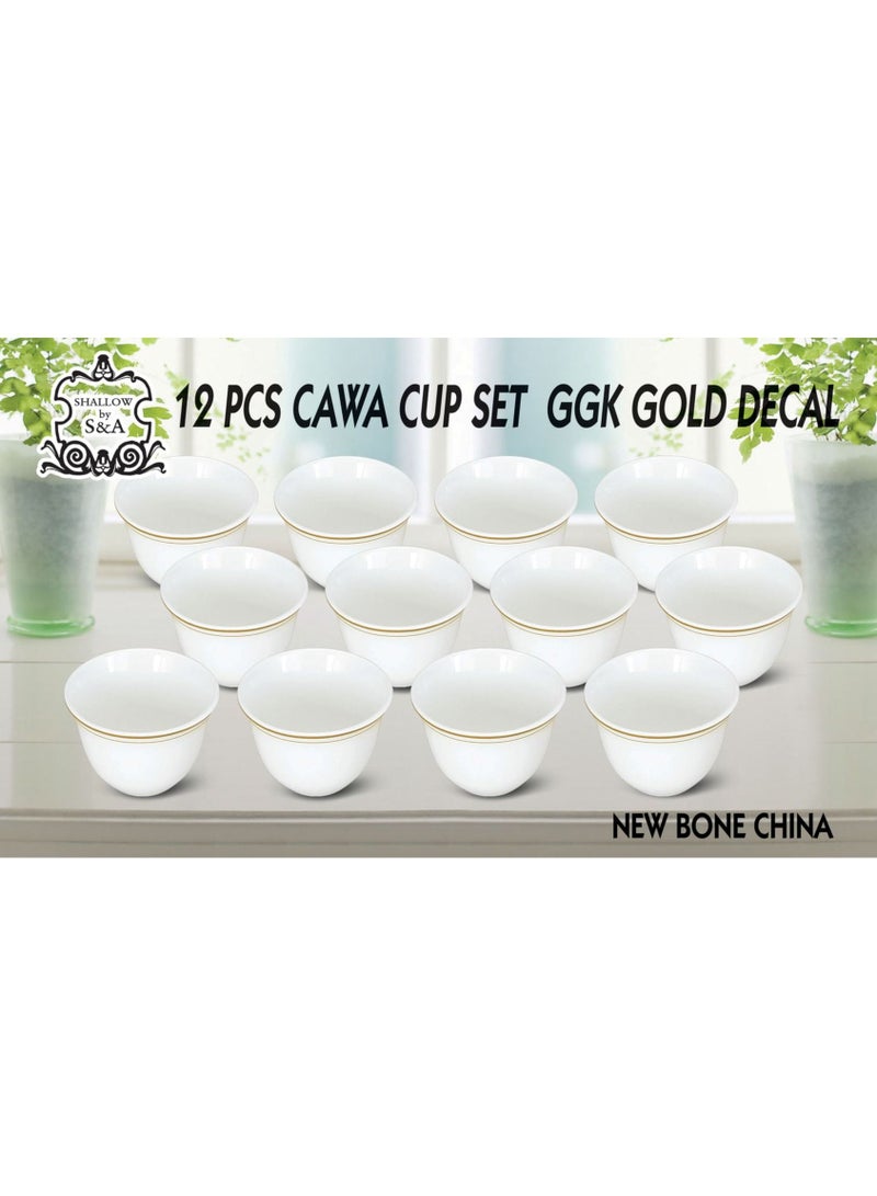 12-Piece Cawa Cup Set