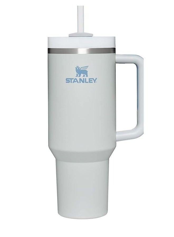 40oz Quencher H2.0 Stanley FlowState Stainless Steel Vacuum Insulated Tumbler with Lid & Straw for Water, Iced Tea, Coffee, Smoothies - Fog