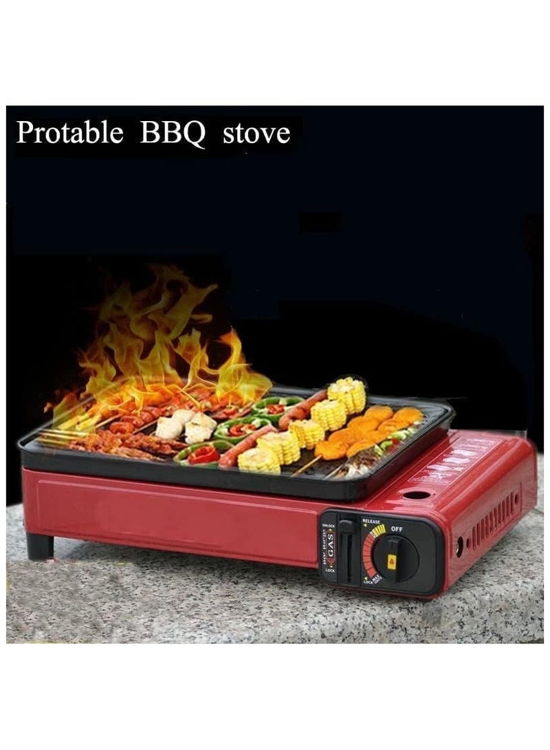 Portable BBQ Gas Stove For Camping