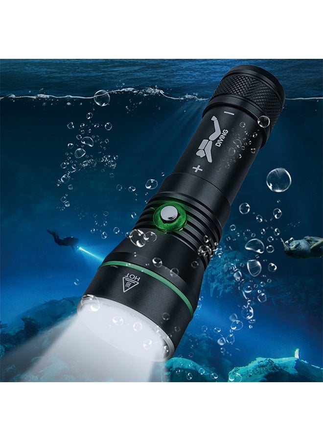 S3 Deep Sea Diving Flashlight - High-Intensity Underwater Photography Light, Waterproof and Durable