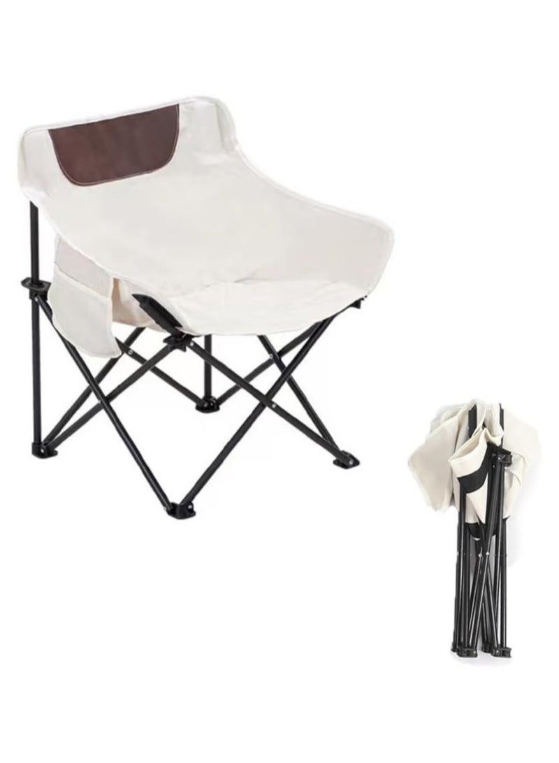 Ultralight Folding Camping Moon Chair - Durable 600D Oxford Fabric