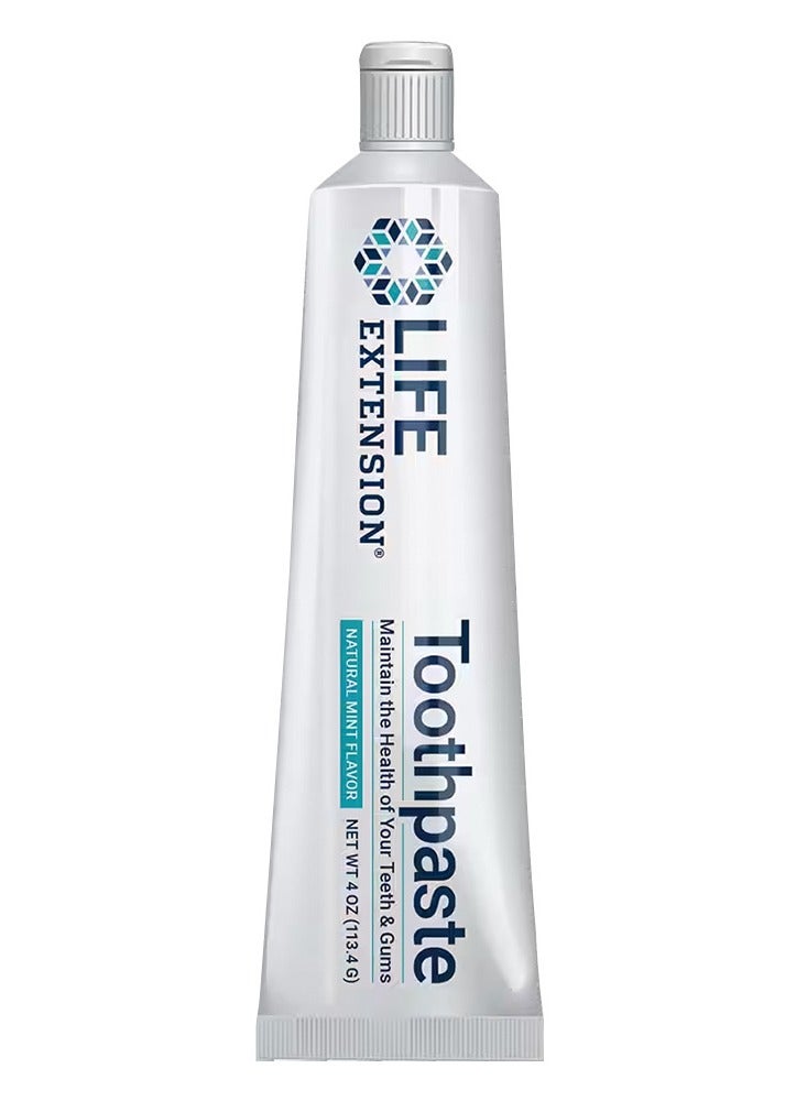 Life Extension Toothpaste, Mint, 4 Oz