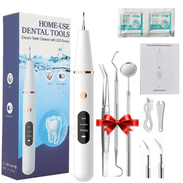 Ultrasonic Electric Tooth Cleaner Plaque Remover2058 cassette tape accessories 2058 cassette tape accessories