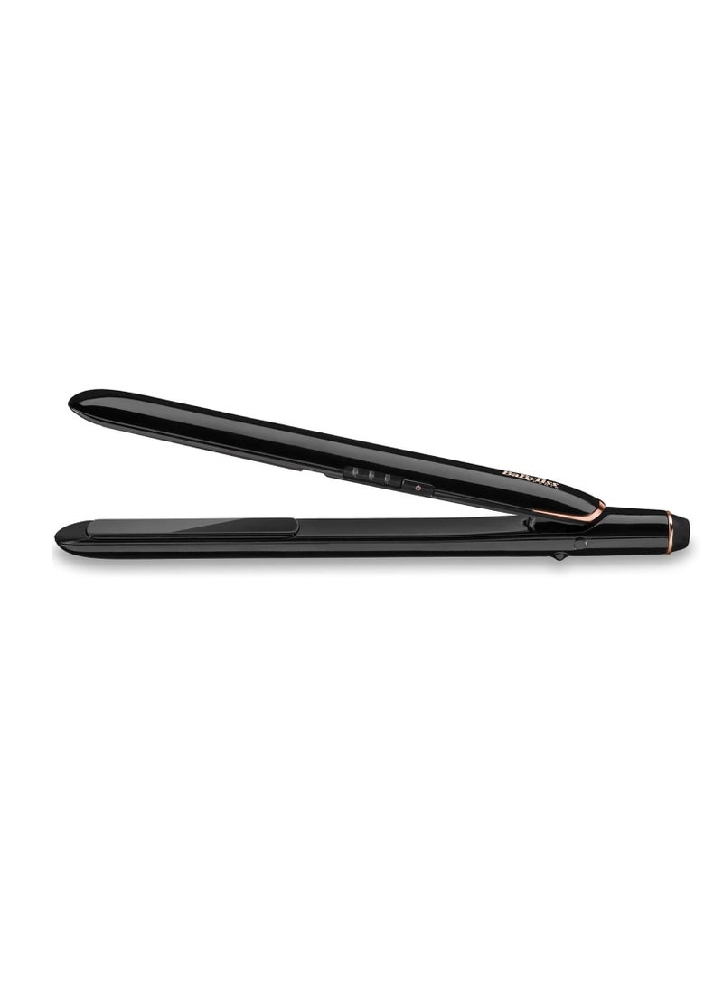 Smooth Finish 230 Hair Straightener, Titanium Ceramic Plates For Efficient Straightening, Adjustable Temperature Settings For Versatile Styling, Salon-quality Results At Home, ST250SDE - Black 25 MMgrams