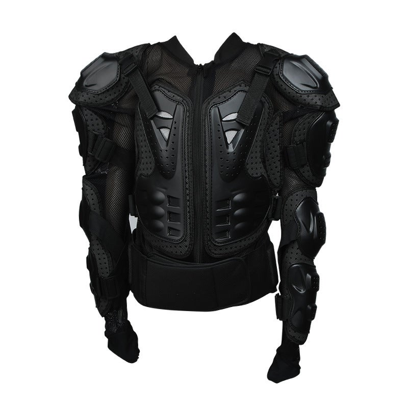 Motorcycle Armor Jacket Protective Gear all black